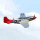 Avion Mustang P51 rouge PNP Kit 1.70m - FMS