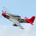 Avion Mustang P51 rouge PNP Kit de FMS - Env: 170cm