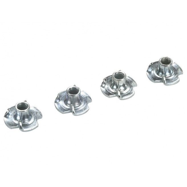 Ecrous griffe 2, 3, 4, 5 et 6mm Ecrous griffe 2, 3, 4, 5 et 6mm