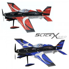 Avion Indoor Slick 360 Rouge ou Bleu - Multiplex Avion Indoor Slick 360 Rouge ou Bleu - Multiplex