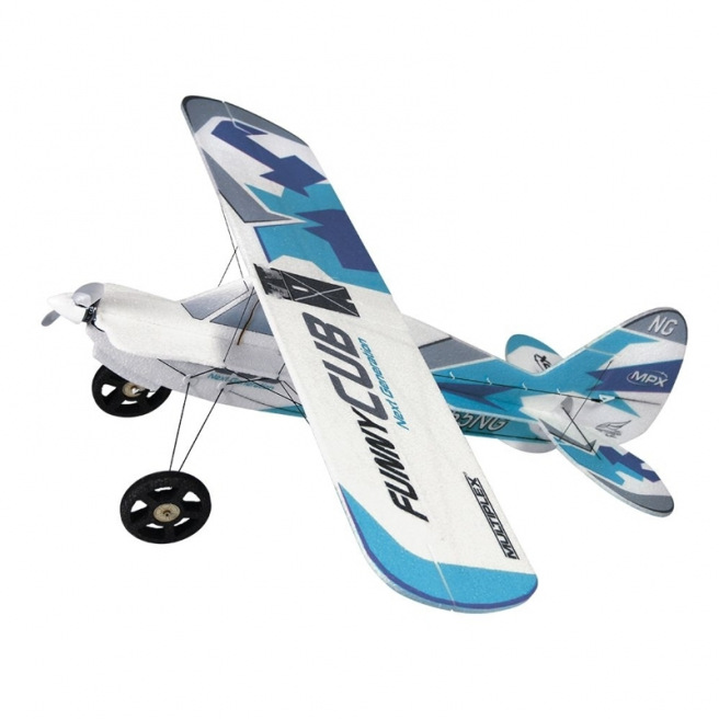 Avion indoor Crack Camel de RC Factory - Env: 87cm - Bleu ou Silver