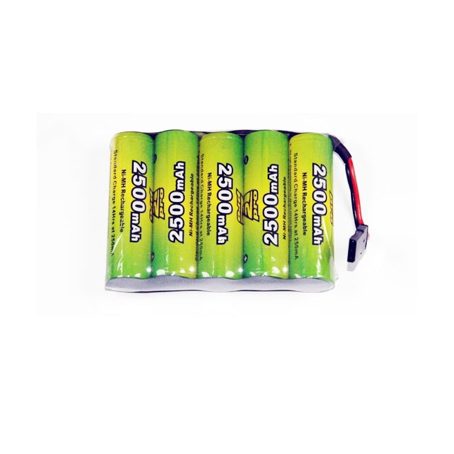 Pack d'accus NiMh 6.0 V 2500mAh pour récepteur - A2Pro