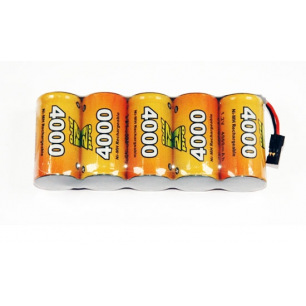 Pack d'accus NiMh 6.0 V 4000mAh pour récepteur - A2Pro