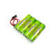 Pack d'accus NiMh 4.8 V 2500mAh pour réception ou émission - A2Pro