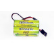 Pack d'accus NiMh 4.8 V 2000 mAh pour réception - Graupner