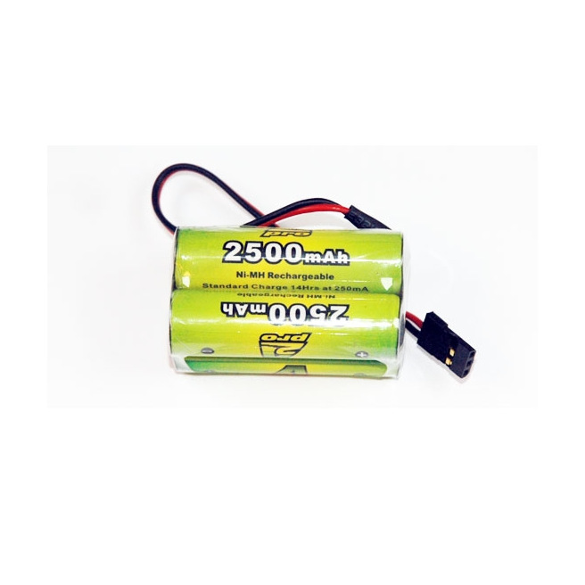 Pack d'accus NiMh 4.8 V 2000 mAh pour réception - Graupner