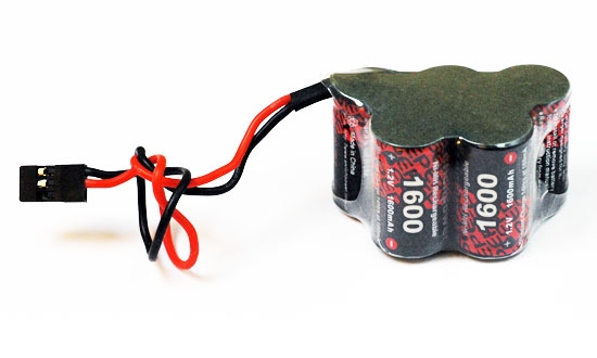 Batterie Réception NiMH 6,0V 1600mAh ROBITRONIC Prise JR - Foto 13