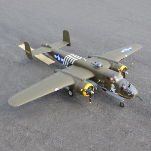 Avion B-25 Mitchell avec train rentrant de Seagull