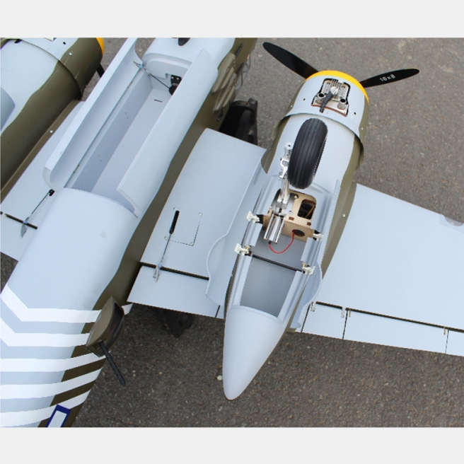 Avion B-25 Mitchell avec train rentrant de Seagull