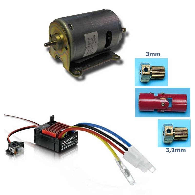 Set de motorisation pour bateau Zwarte Zee RC Billing Boats _ RModels