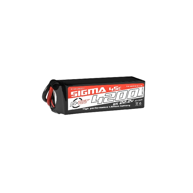 Batteries LiPo Sigma 45C de 2 à 4S