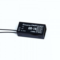 Récepteur Graupner GR-16 HoTT - 8 voies Récepteur Graupner GR-16 HoTT - 8 voies