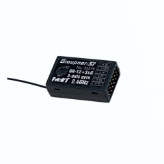 Récepteur Graupner GR-12 +3xG+3A+Vario HoTT 6 voies Récepteur Graupner GR-12 +3xG+3A+Vario HoTT 6 voies