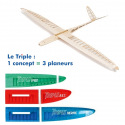 Planeurs Triple Speed, RES et Thermic de AeroNaut