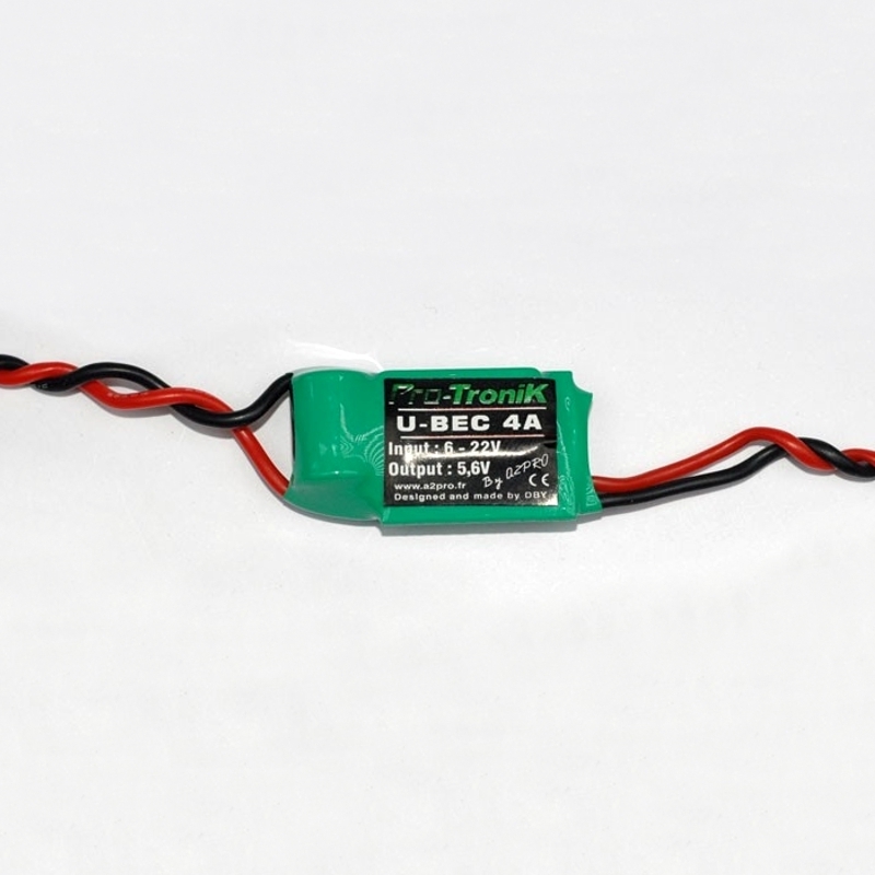 OVNSHVN Salida de regulador de voltaje UBEC 5 V/6 V Max 12a para aviones RC para 2-6S Lipo / 6-16 Celdas NI Interruptor de Entrada Modelo Bec 8a