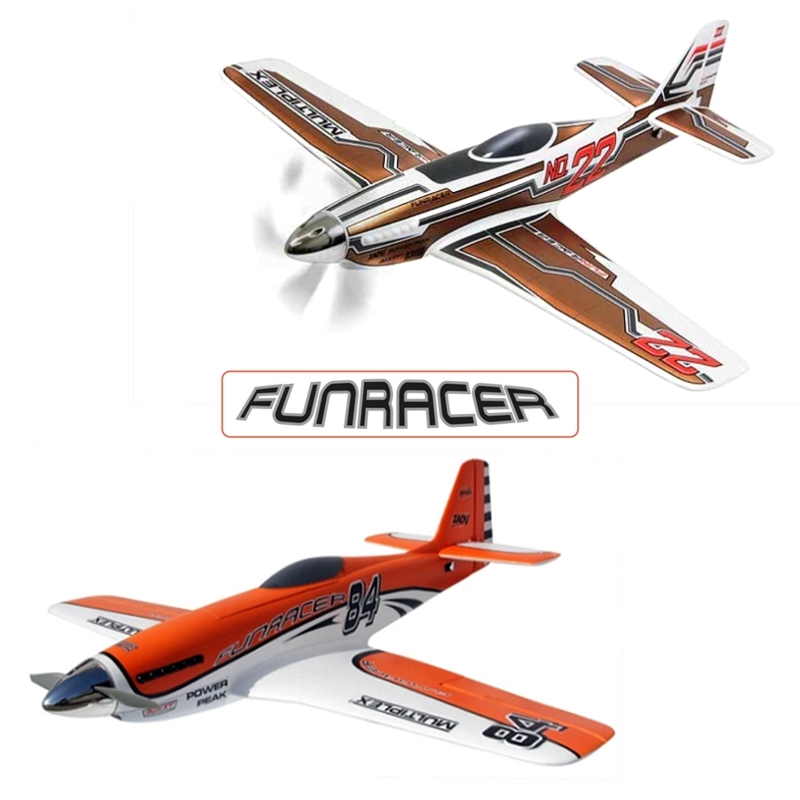 Multiplex - Avion sport FunRacer RR Orange, Bronze, Blanc _ R-Models