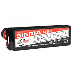 Batteries LiPo Sigma 45C de 2 à 4S Batteries LiPo Sigma 45C de 2 à 4S