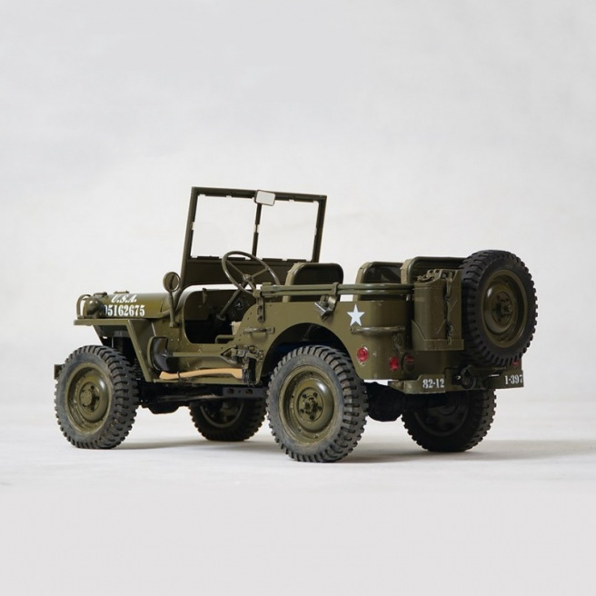 Jeep Willis 1941 1/6 MB Scaler ARTF kit