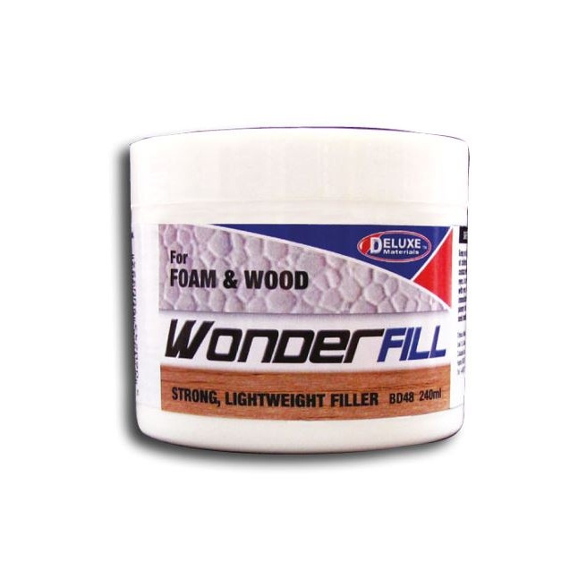 Mastic fin Wonderfill pour mousse et bois - Deluxe