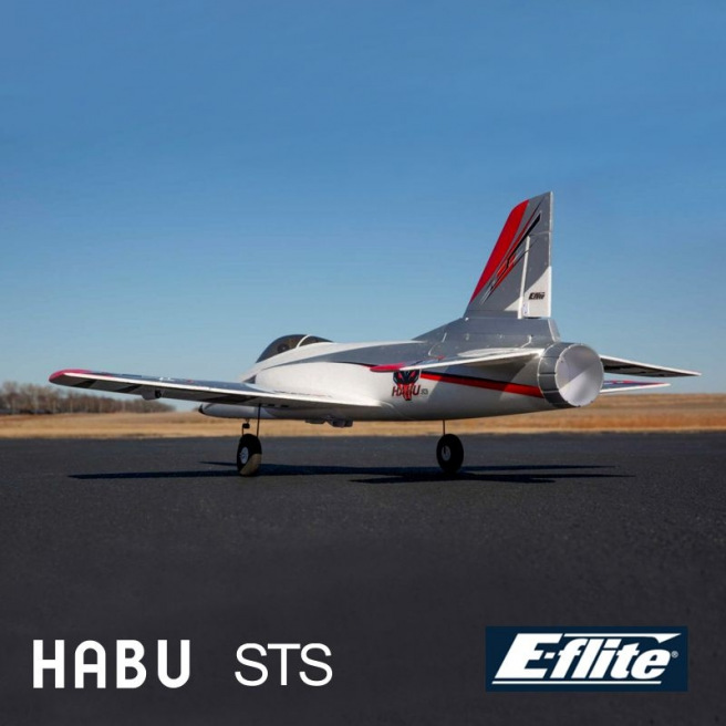 Jet Habu STS 70mm EDF Smart PNP d'E-Flite