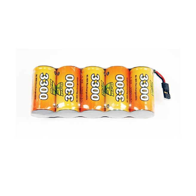 Pack d'accus NiMh 6.0 V 3300mAh pour récepteur - A2Pro