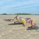 Avion P-40C Tomahawk 60cc ARF - Black Horse