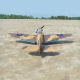 Avion P-40C Tomahawk 60cc ARF - Black Horse