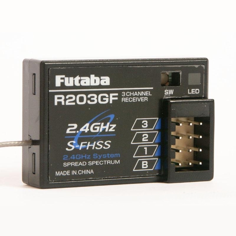 01000013 RADIO FUTABA 3PV avec Récepteur R203GF FUTABA