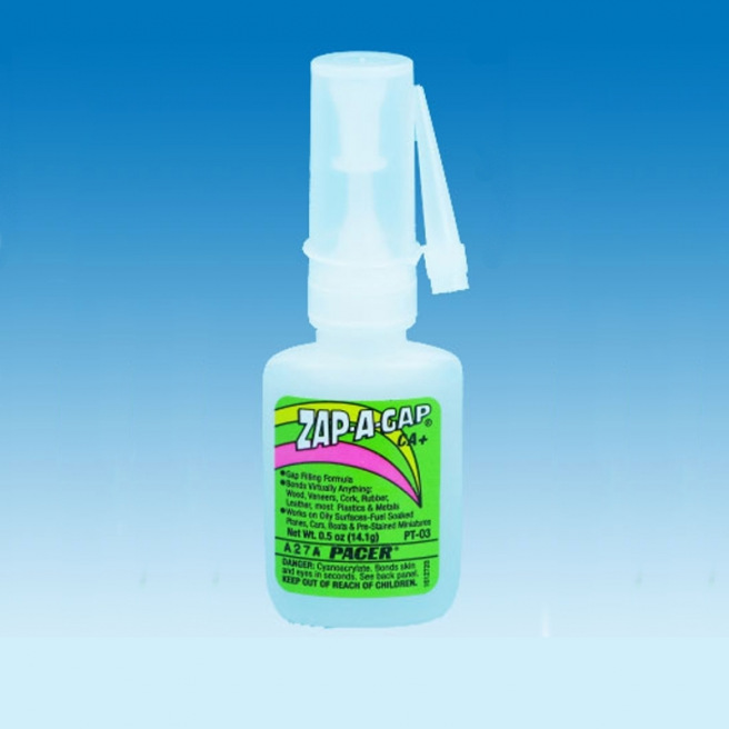 Colle Cyanoacrylate ZAP Verte - Flacon de 14 ou 28g