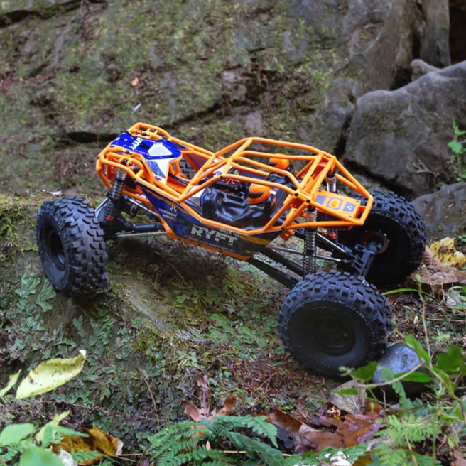 RBX10 Ryft 1/10 4WD Brushless Rock Bouncer RTR Axial Orange
