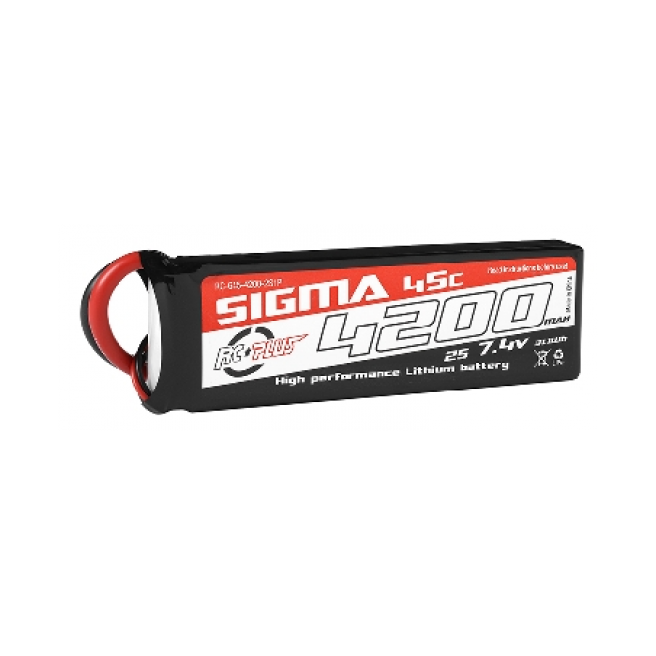 Batteries LiPo Sigma 45C de 2 à 4S