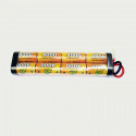 Pack d'accus NiMh 9.6v 4000mAh de A2PRO