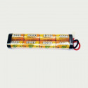 Pack d'accus NiMh 9.6v 4000mAh de A2PRO