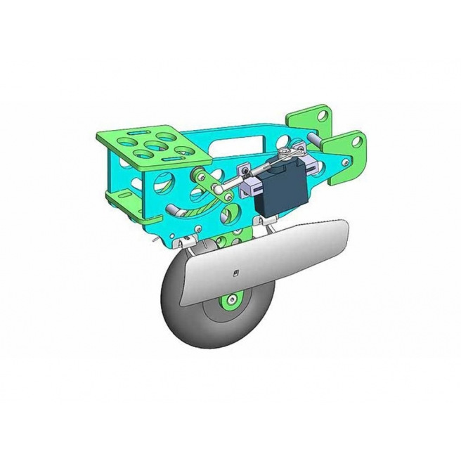 Train rentrant pour planeur Lentus - Multiplex