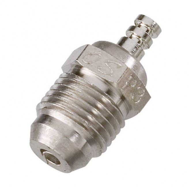 Bougie OS N°8 pour moteur méthanol 2 temps Bougie OS N°8 pour moteur méthanol 2 temps