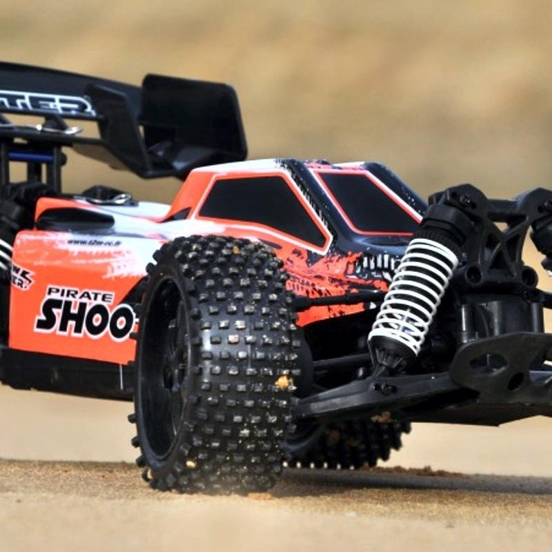 T2M Voiture RC Buggy PIRATE Shooter 4WD RTR Orange / Bleu _ R-Models