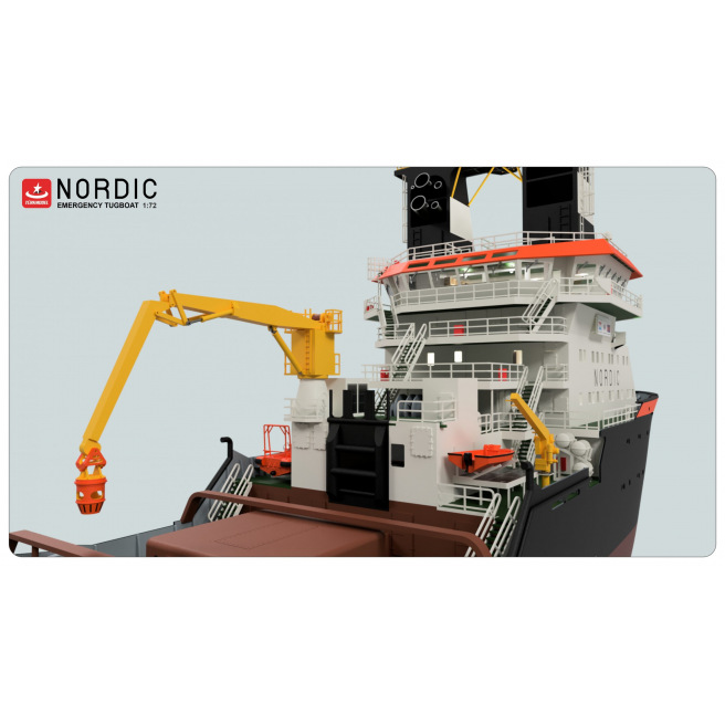 Bateau remorqueur Nordic Tug Boat 1/72 de  Türkmodel
