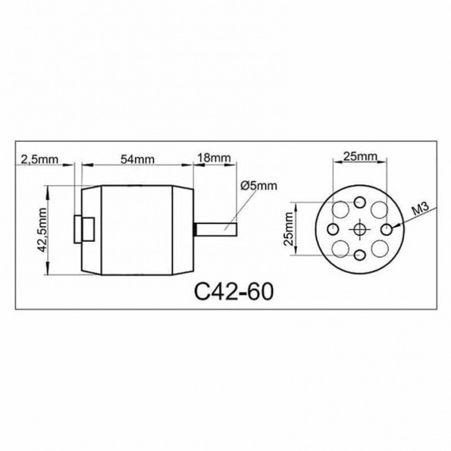 Moteurs électriques Brushless ROXXY - diamètre 28 à 60 mm - LiPo 2 à 12S