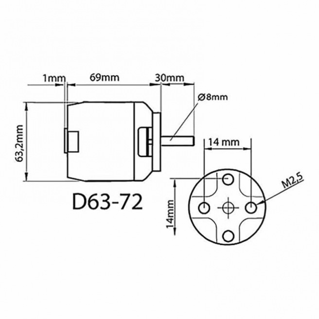 Moteurs électriques Brushless ROXXY - diamètre 28 à 60 mm - LiPo 2 à 12S