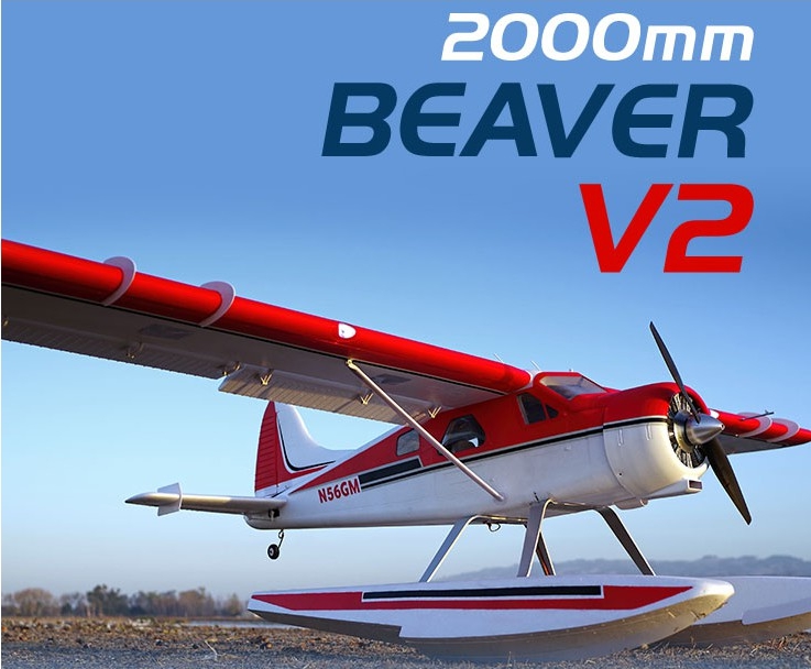 Beaver V2 PNP 2000mm avec Free Reflex Sy