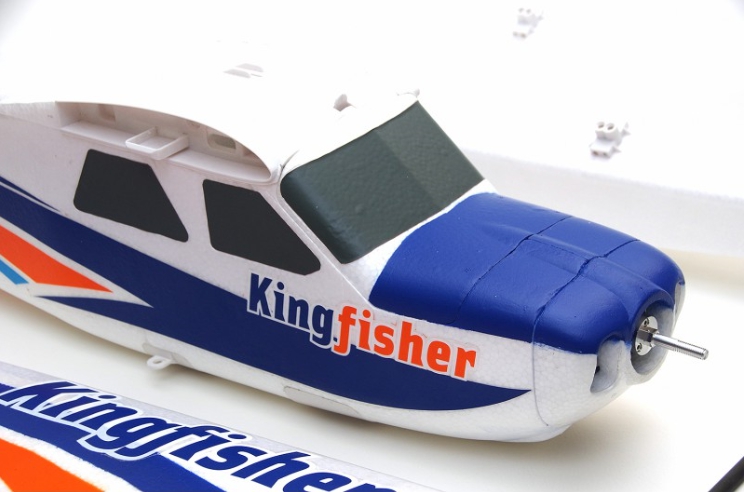 Avion Rc Kingfisher 1400mm avec flotteurs et skis + gyro