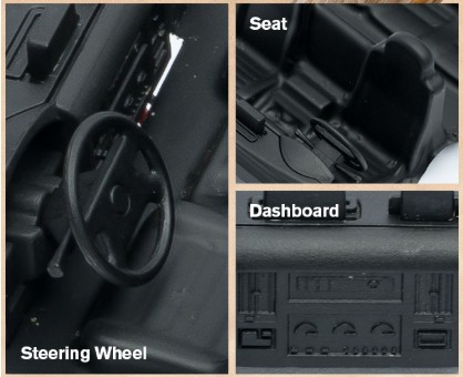 Aménagements intérieur maquette