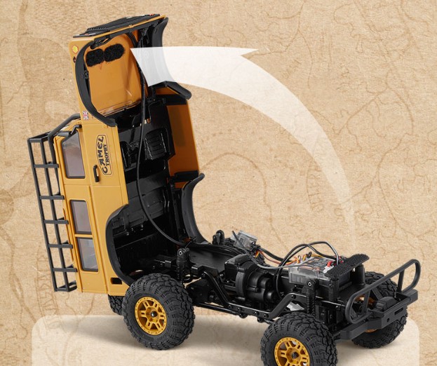 Carrosserie à dépose rapide